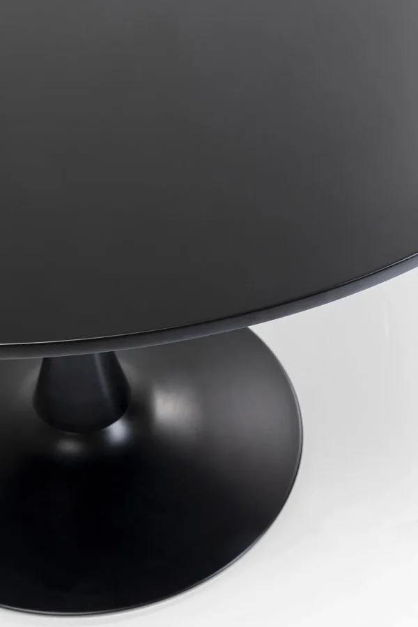 KARE Design Eettafel Schickeria Zwart Ø110cm