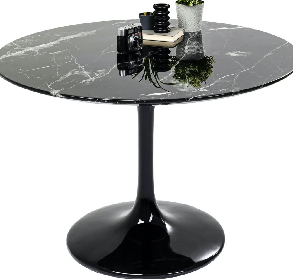 eettafel_solo_marmer_zwart_cm_4.webp KARE Design Eettafel Solo Marmer Zwart Ø110cm