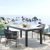 KARE Design Eettafel Sorrento Grey 180x90cm