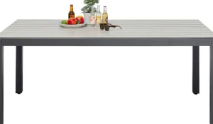KARE Design Eettafel Sorrento Grey 180x90cm