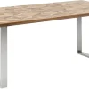KARE Design Eettafel Stars Chroom 180x90cm