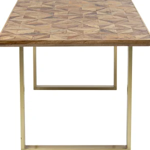 KARE Design Eettafel Stars Messing 180x90cm