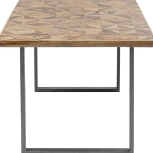 KARE Design Eettafel Stars Ruwstaal 180x90cm