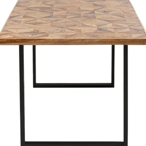 KARE Design Eettafel Starts Zwart 180x90cm