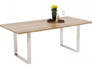 KARE Design Eettafel Symphony Chroom 160x80cm