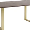 KARE Design Eettafel Symphony Donker Messing 200x100cm