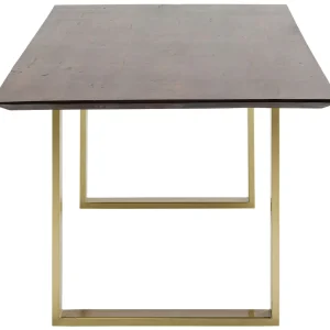 KARE Design Eettafel Symphony Donker Messing 180x90cm