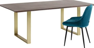 KARE Design Eettafel Symphony Donker Messing 180x90cm