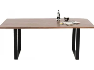 KARE Design Eettafel Symphony Donker Zwart 180x90cm