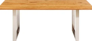 KARE Design Eettafel Symphony Eiken Chroom 200x100cm