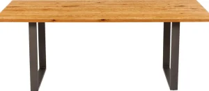 KARE Design Eettafel Symphony Eiken Ruwstaal 160x80cm