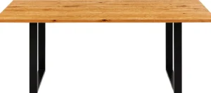 KARE Design Eettafel Symphony Eiken Zwart 180x90cm
