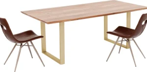 KARE Design Eettafel Symphony Messing 180x90cm