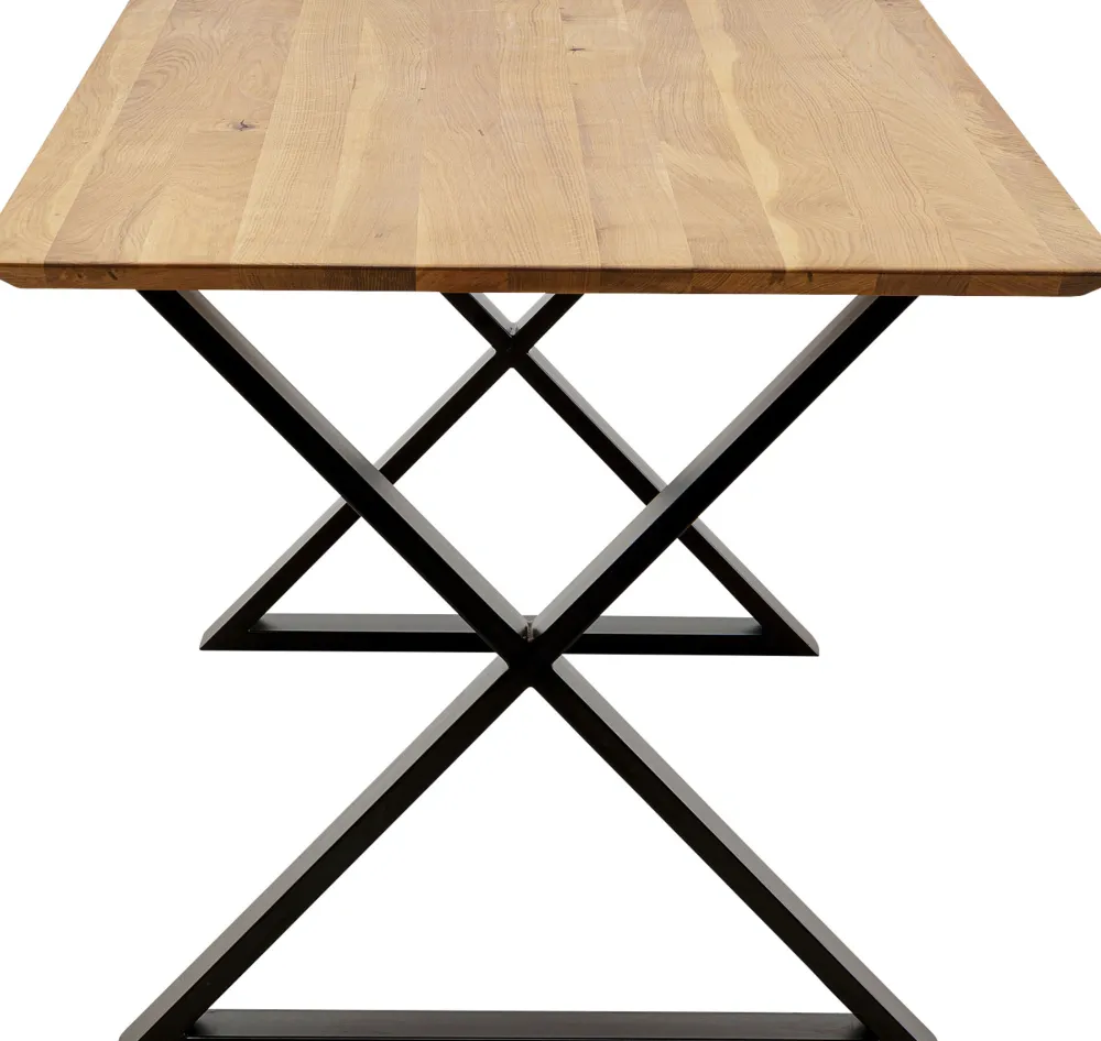 eettafel_symphony_oak_cross_black_xcm_1-1.webp KARE Design Eettafel Symphony Oak Cross Black 200x100cm