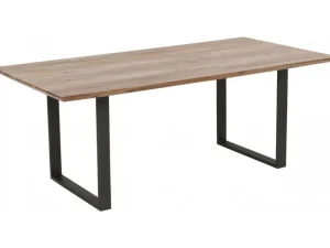 KARE Design Eettafel Symphony Ruwstaal 200x100cm