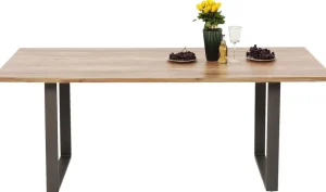 KARE Design Eettafel Symphony Ruwstaal 160x80cm
