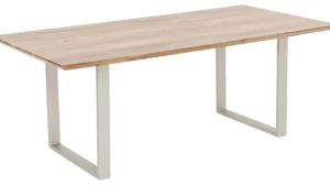 KARE Design Eettafel Symphony Zilver 160x80cm