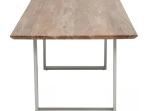 KARE Design Eettafel Symphony Zilver 200x100cm