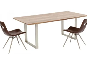 KARE Design Eettafel Symphony Zilver 200x100cm