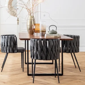 KARE Design Eettafel Symphony Zwart 200x100cm