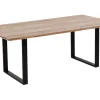 KARE Design Eettafel Symphony Zwart 160x80cm
