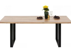 KARE Design Eettafel Symphony Zwart 180x90cm