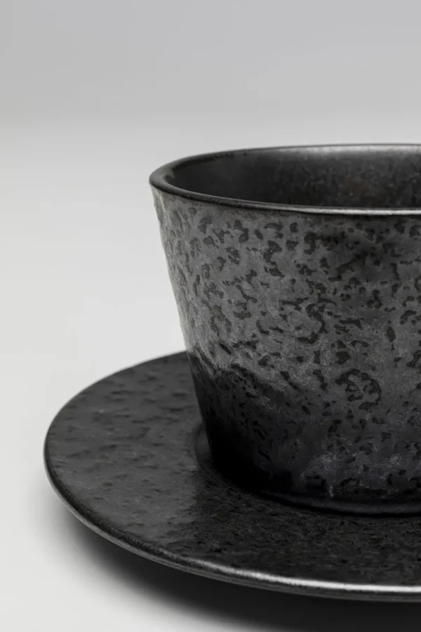 KARE Design Espresso Mok Cosmos Black (2/part)