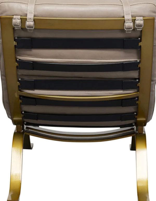 KARE Design Fauteuil + Hocker Novel