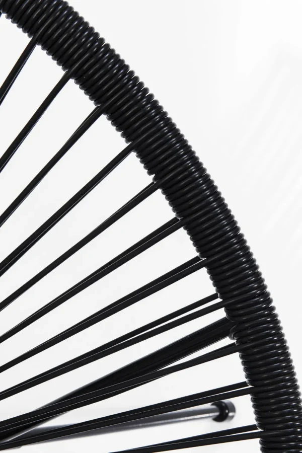 KARE Design Fauteuil Acapulco Set Van 2 Mono Zwart