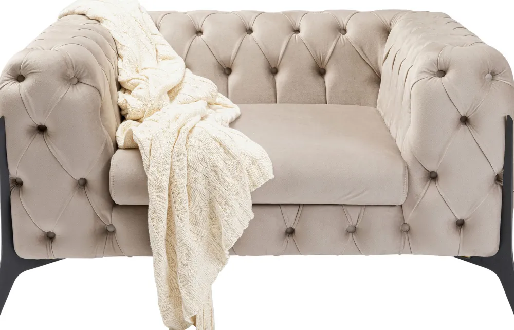 fauteuil_bellissima_velvet_taupe_cm_3.webp KARE Design Fauteuil Bellissima Velvet Taupe 120cm