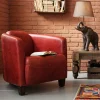 KARE Design Fauteuil Cigar Lounge Rood