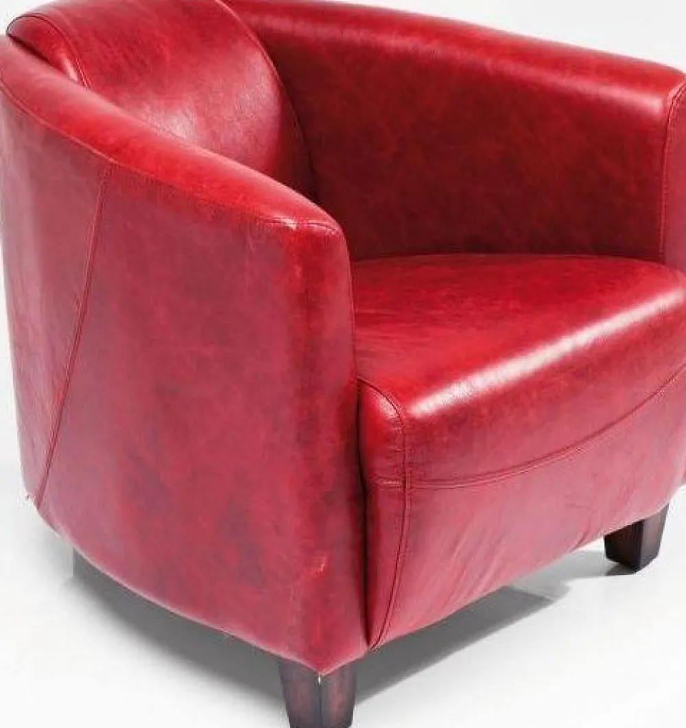 fauteuil_cigar_lounge_rood_3.webp KARE Design Fauteuil Cigar Lounge Rood