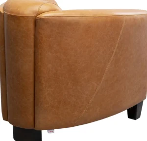 KARE Design Fauteuil Cigar Lounge Smart Leather Light Brown