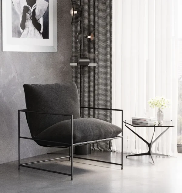 KARE Design Fauteuil Cuby Grey
