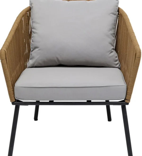 KARE Design Fauteuil Elba Nature