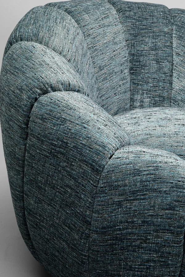 KARE Design Fauteuil Fiori Blue