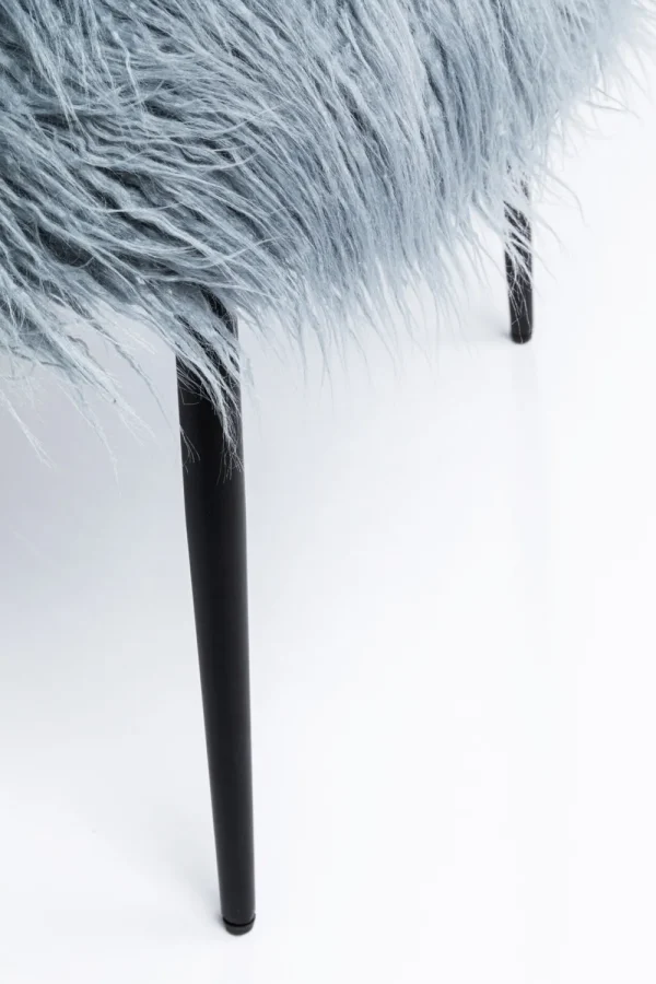 KARE Design Fauteuil Hairy Blue