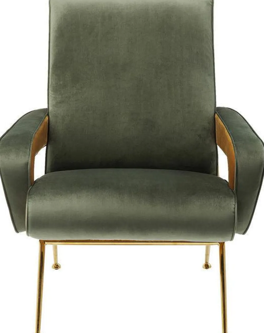 fauteuil_luna_hoog_groen_1.webp KARE Design Fauteuil Luna Hoog Groen