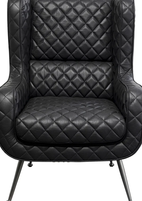 KARE Design Fauteuil Nonna Smart Leather Black