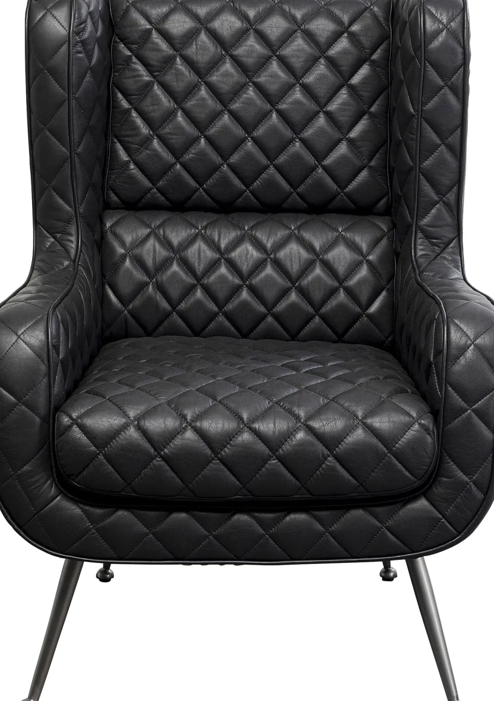 fauteuil_nonna_smart_leather_black_0.webp KARE Design Fauteuil Nonna Smart Leather Black