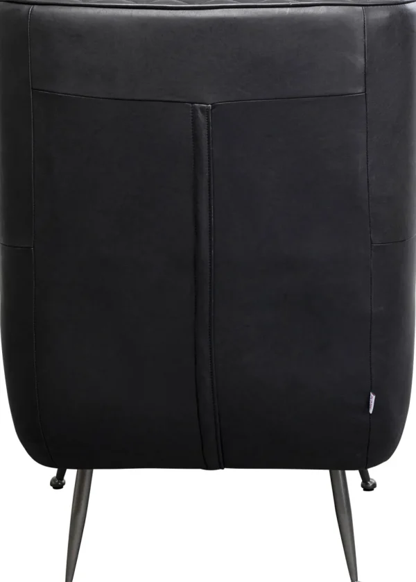 KARE Design Fauteuil Nonna Smart Leather Black