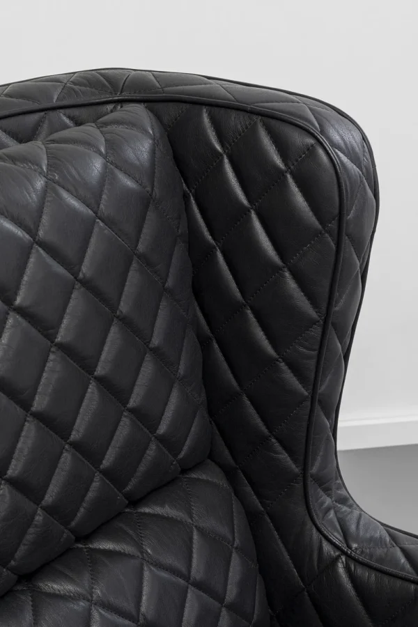 KARE Design Fauteuil Nonna Smart Leather Black