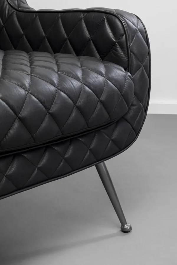 KARE Design Fauteuil Nonna Smart Leather Black