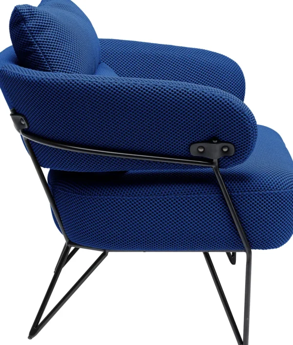 KARE Design Fauteuil Peppo Blue
