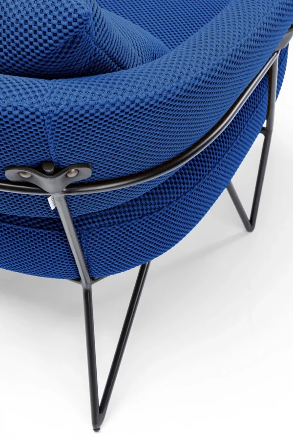 KARE Design Fauteuil Peppo Blue