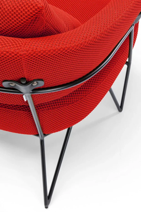 KARE Design Fauteuil Peppo Red