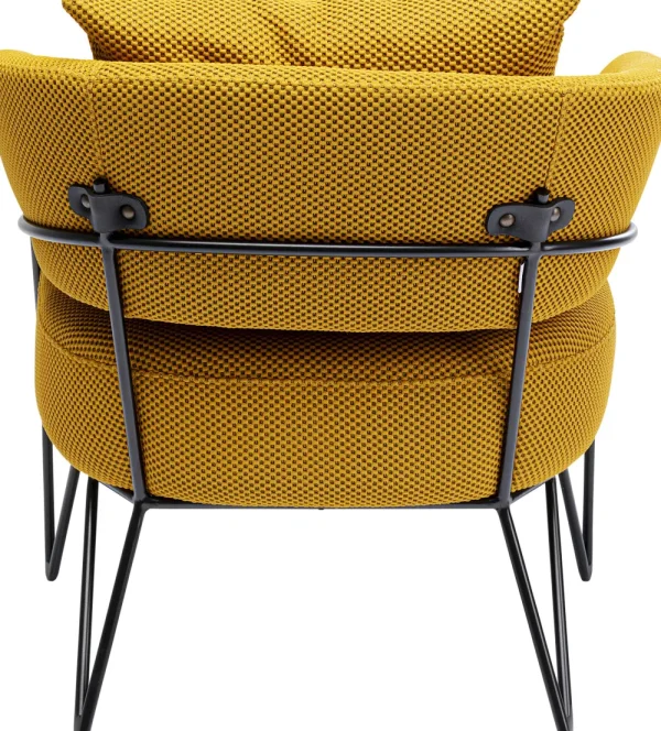 KARE Design Fauteuil Peppo Yellow