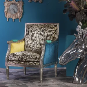 KARE Design Fauteuil Regency Zebra