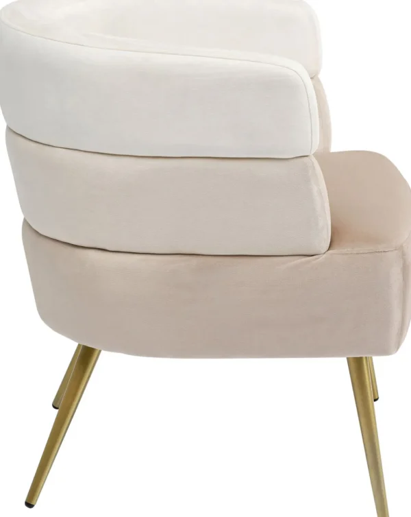 KARE Design Fauteuil Sandwich Creme