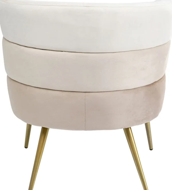 KARE Design Fauteuil Sandwich Creme